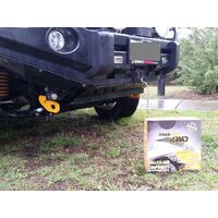 Rated Recovery Tow Point Pair Suits Navara D23 (NP300) Fits No Bar Arb & Ironman Bars