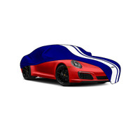 SAAS INDOOR SHOW CAR COVER PORSCHE 911 928 996 BOXTER CAYMAN fits 5.0m BLUE LARGE