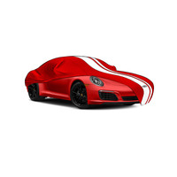 SAAS INDOOR SHOW CAR COVER PORSCHE 911 928 996 BOXTER CAYMAN fits 5.0m RED LARGE