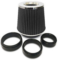 SAAS Performance Black Multi Fit Pod Air Filter 60/76/89/100mm Inlets Wet Dry