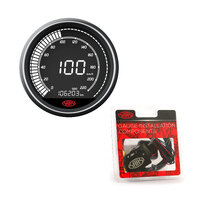 SAAS GPS Unit - Speedometer 0-220 KPH 80mm 3 1/8" In Dash Muscle Digital Series