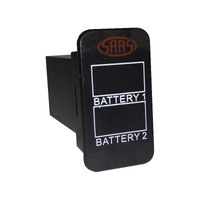 SAAS Dual Battery Volts Switch Gauge Digital for Toyota FJ Cruiser 2010 onward