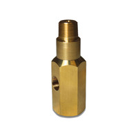 Oil Pressure Gauge Adapter 1/8 NPT Brass SAAS T Piece Sensor Sender