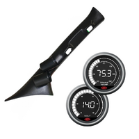 Pillar Pod w/ Digital Trans Temp 20-160°C & Volt 8-18V Gauge for Toyota Hilux KUN 2005-2015