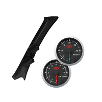 SAAS 1 Piece Gauge Pillar Pod for Toyota Hilux 1997-05 LN Boost Exhaust sender