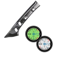 Dual Pillar Pod w/ 3in1 LCD Digital Twin Gauge Suits Toyota Hilux 2015 - Current