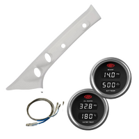 Light Grey Painted Pillar Pod for HILUX GUN 2015 onward  Boost Exhaust Oil Water Gauges