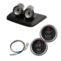 SAAS Twin Gauge Dash Pods w/ Boost Exhaust Oil Water for HILUX GUN 2015 onward  