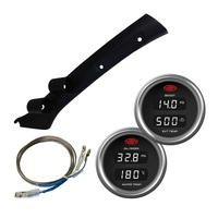Pillar Pod Digital Gauges for LANDCRUISER 100 1998-07 Boost Exhaust Oil Water