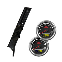 Pillar Pod w/ 2in1 Gauges Boost Volt Ext Temp Volt for Toyota LC 70 76 78 79