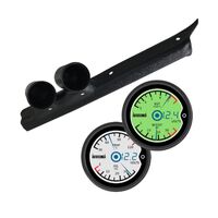 Pillar Pod Holder w/ 3 in 1 LCD Digital Gauge Suits Toyota Landcruiser 75 Series