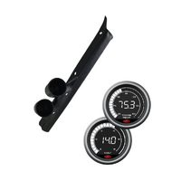 Pillar Pod w/ Digital Trans Temp 20-160°C & Volt 8-18V Gauge for Landcruiser 75 Series 1985-1999