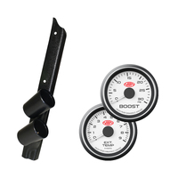 Pillar Pod w/ White Gauge for 85-99 Toyota Landcruiser 75 Diesel Boost 0-900 EGT