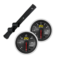Pillar Pod w/ Boost & Exhaust SRD Gauges suits LC70 76 78 79 from 2016 Onwards