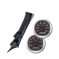SAAS Dual Pillar Pod w/Oil Pres & Volts Muscle Digital Series for GT86 BRZ 2012-2020