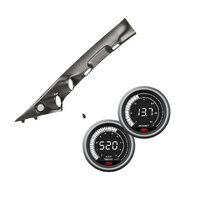 Painted Pillar Pod w/ Digital Boost & Exhaust Pyro Gauges Suits Ford Ranger PY 2022 - On