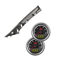 Painted Pillar Pod w/ Boost EGT Water Oil Gauges Suits Ford Ranger PY 2022 - On