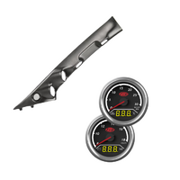 Painted Pillar Pod w/ Digital Boost & Exhaust Pyro Gauges Suits Ford Ranger PY 2022 - On