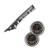 Painted Pillar Pod w/ 2in1 Gauge Diesel Boost Volt Ext Temp Volt for Ford Ranger PY 2022 - On