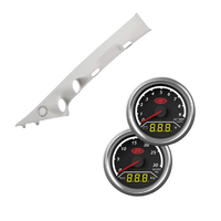 Painted Pillar Pod w/ 2in1 Gauge Ext Temp Volts Boost Oil Press For Ford Ranger PY 2022 - On