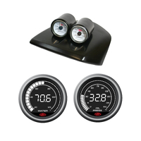 FG-X FG2 Falcon Dash Pod w/ Digital Water + Oil Pressure Gauges XR6 XR8 XR6T G6E