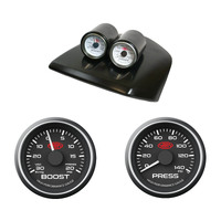 FG-X FG2 Falcon Dual Dash Pod Cup w/ Boost Oil Pressure Gauges XR6 XR8 XR6T G6E