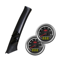 Pillar Pod w/ Diesel Boost EGT Oil Water Gauges Mitsubishi Triton MN-ML 2009-15