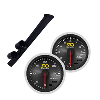 SAAS Dual Pillar Pod w/ Boost & Exhaust SRD Gauges for GQ Patrol Y61 1987-1997