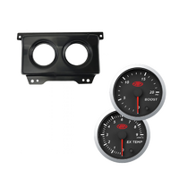 SAAS Dash Gauge Pod w/ Street Boost & Ex Temp Suits Nissan Patrol 2004-2016 GU