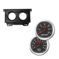 SAAS Dash Gauge Pod w/ Black Series 3 Boost & Exhaust Suits Nissan Patrol 2004-2016 GU