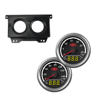 SAAS Dash Gauge Pod w/ 2in1 Analogue Digital Trax Gauges Suits Nissan Patrol 2004-2016 GU
