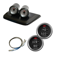 Twin 2 Gauge Dash Pod for Nissan Patrol 1997 - 2004 GU Y61 Boost Exhaust Oil Water