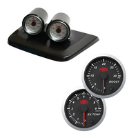 Twin 2 Gauge Dash Pod for Nissan Patrol 1997 - 2004 GU Y61  w/ Boost Exhaust sender