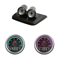 Twin Gauge Dash Pod w/ Dual Boost Ex Temp & Oil Water for Patrol 97-04 GU Y61