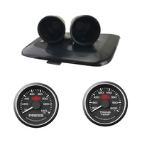 Commodore VE I & II Dual Gauge Pod w/ Oil Pressure Trans Temp Gauge SV6 SS SSV