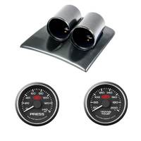 SAAS Dash Pod w/ Oil Press & Oil Trans Temp Gauge VY VZ Commodore SV6 SS V6 UTE
