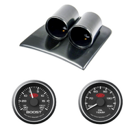 VY VZ Commodore SV6 SS V6 UTE Dual Gauge Pod w/ Turbo Boost & Oil Temp Gauge