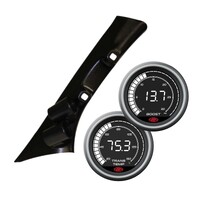 Pillar Pod Colorado D-Max MU-X 2012-16 w/ Digital 0-30 BOOST & TRANS TEMP Gauge