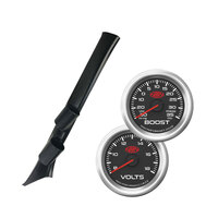 SAAS Dual Pillar Pod w/ Black Series 3 Boost & Volts for Impreza WRX N Ser 93-00