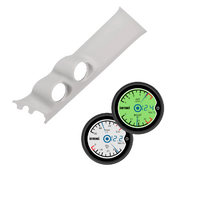 Gauge Pillar Pod Light Grey Painted One Piece w/ 3 in 1 LCD Digital Gauge Suits Suzuki Jimny 2019 - On