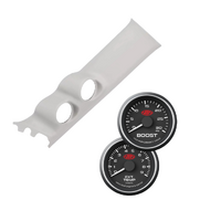 Gauge Pillar Pod Light Grey Painted w/ Black Boost EGT Gauges Suits Suzuki Jimny 2019 - On