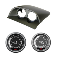VY VZ Holden Commodore Dual Gauge Pod w/ Boost &  Air Fuel Ratio Gauge