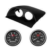 VY VZ Commodore SV6 SS V6 UTE Dual Gauge Pod w/ Turbo Boost & Oil Temp Gauge