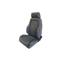 Autotecnica 4X4 Adventurer Cloth Seat Grey Series 1 Single Seat