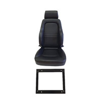 Autotecnica 4X4 Adventurer PU Leather Seat S3 Single for LC 75-79 Ser w/ Adaptor