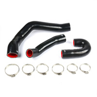 SAAS Silicone Intercooler Pipe and Clamp Kit NS NT Mitsubishi Pajero 3.2L NS NT 06-14