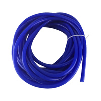 SAAS Silicone Vacuum Boost Gauge Hose 3mm x 3 Metres Blue High Temp Resistant