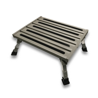 Adjustable Caravan Metal Step Motorhome Camper Jayco Avan Camping Lightweight 