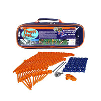 Peggy Peg Starter Kit 50pcs Screw Pegs Camping Awning Tent Tarp with Bag SUPP03