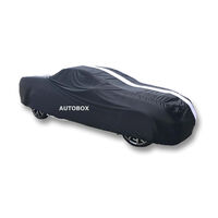 Show Car Indoor Dust Cover 5.4 / 4.9 / 4.5M  Black / Red / Blue (Not Waterproof) [Size: 5.2m] [Colour: Black]